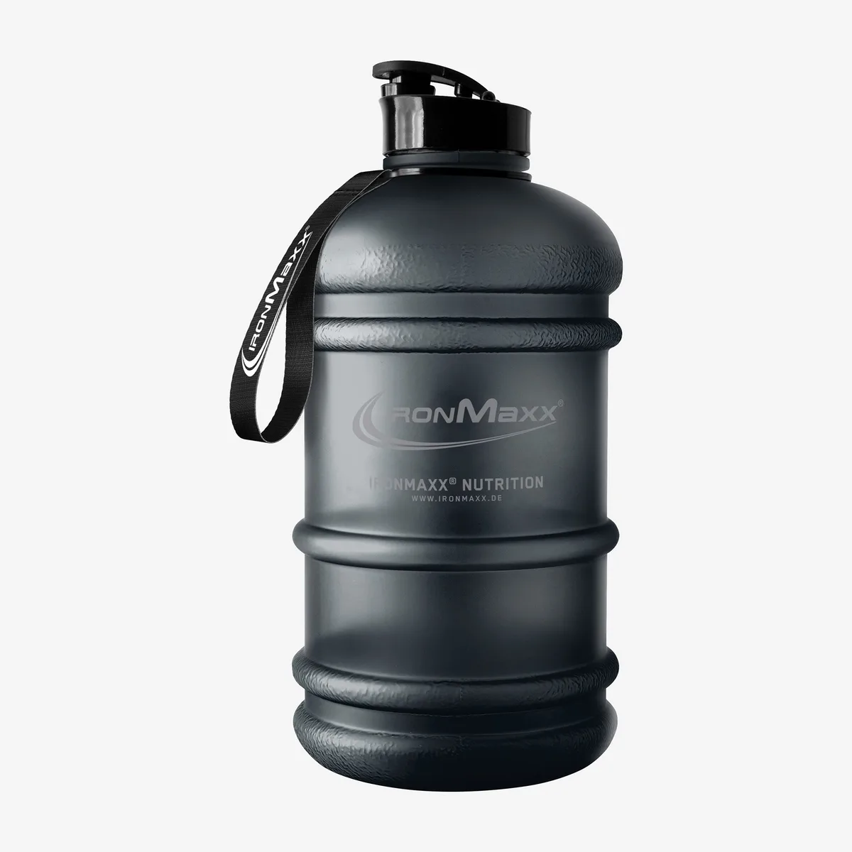 Water Gallon (2200ml) - Matt Transparent Frosted Deep Black