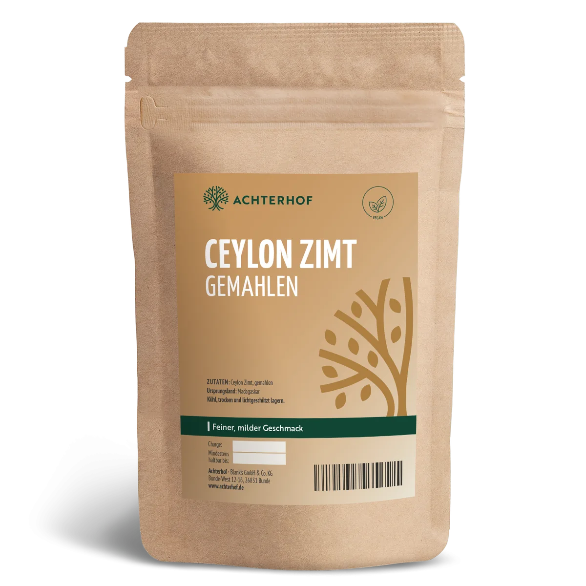 Ceylon Zimt gemahlen (1000g)