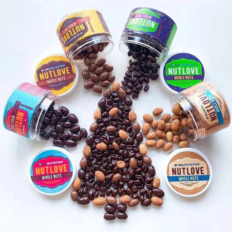 All Nutrition Nutlove Whole Nuts Peanuts in Milk Chocolate – Bild 6