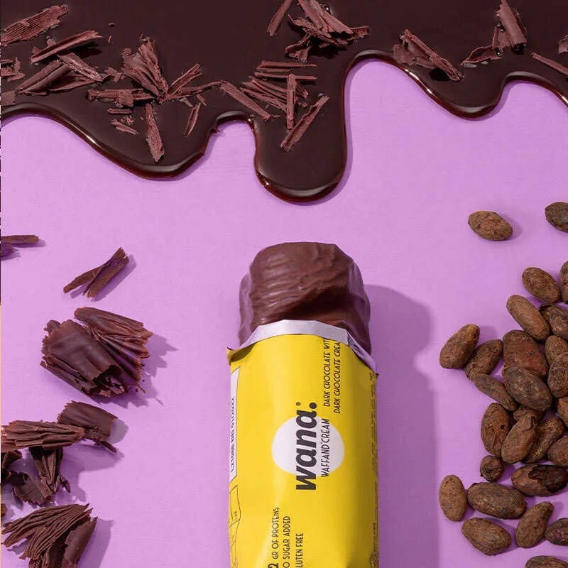 WaNa Protein-Riegel Waff'and Cream | 43g Dunkle Schokolade mit Kokos-Füllung – Bild 5