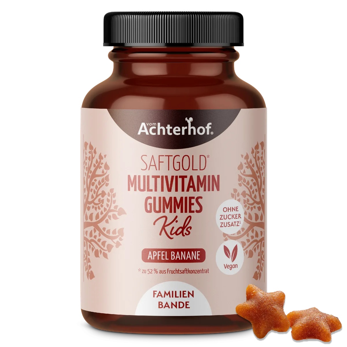 Saftgold Multivitamin Kids Gummies Apfel Banane (190 Stück)